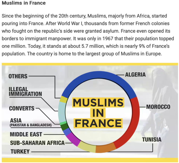 SELF-HATNG FRANCE rewards those who won’t work, have lots of children, and live off the welfare state…but only if they are Muslim migrants, legal or illegal